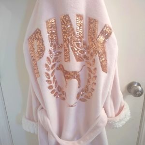 Victoria's Secret Pink Bling robe XS/S